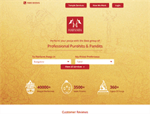 Tablet Screenshot of harivara.com